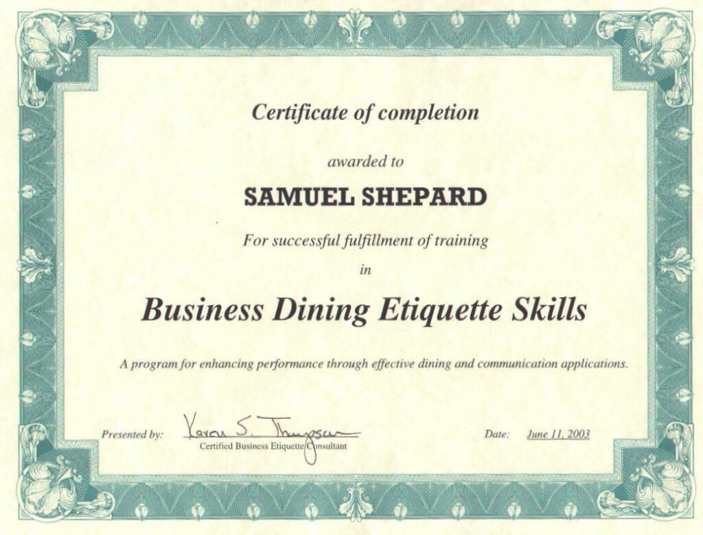 business ettique course
