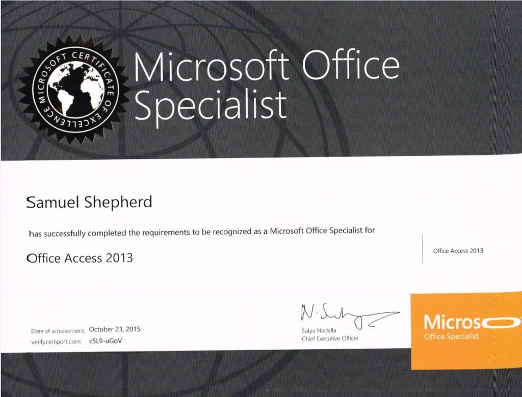 ms access 2013