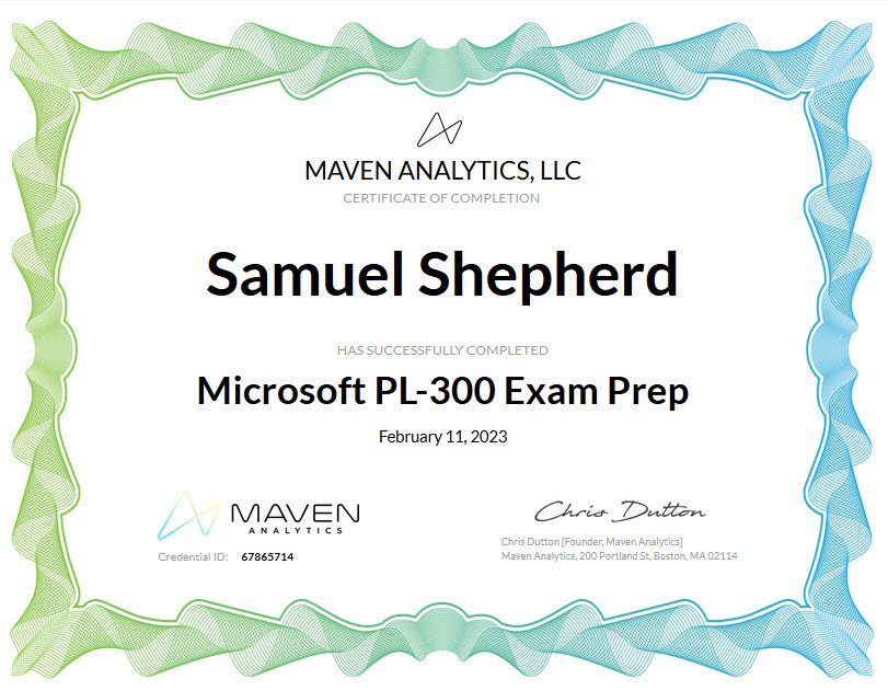 power bi pl 300 exam prep