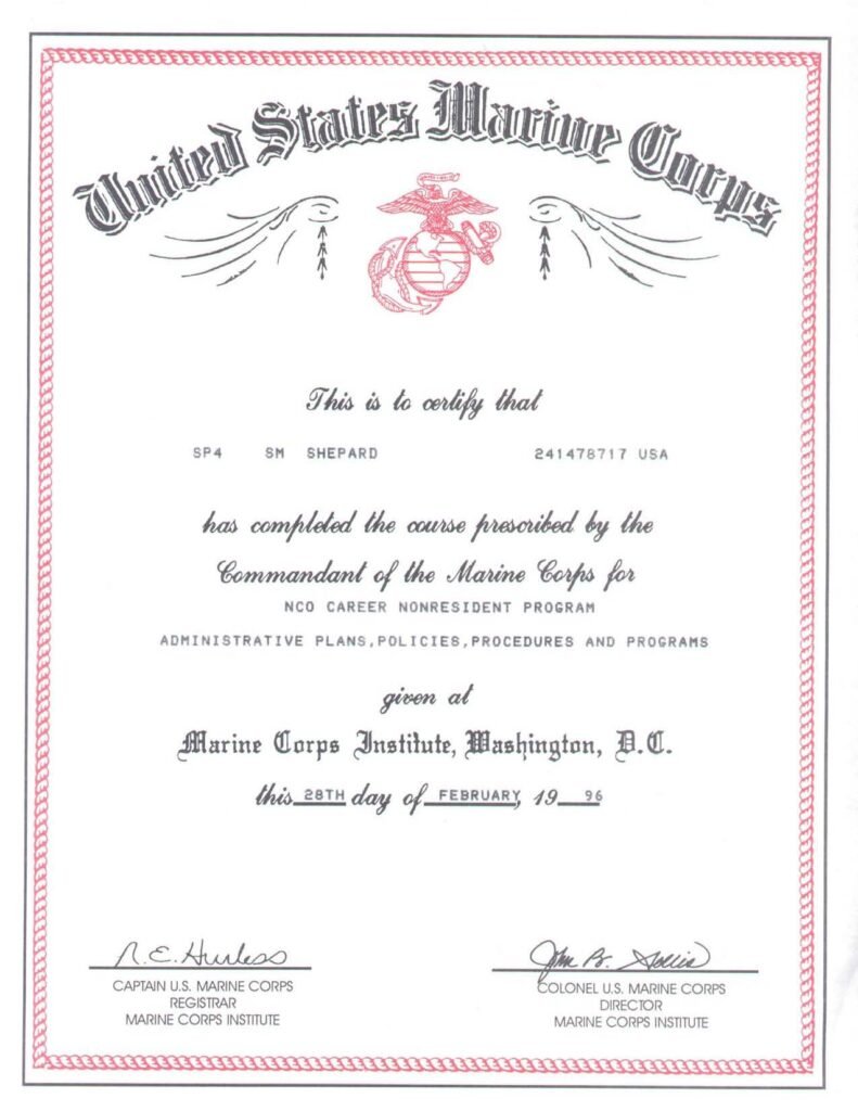 usmc admin c