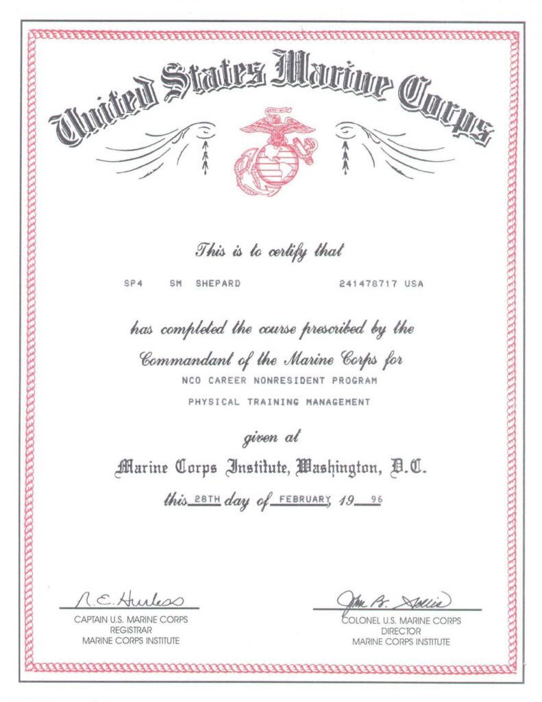 usmc phy c