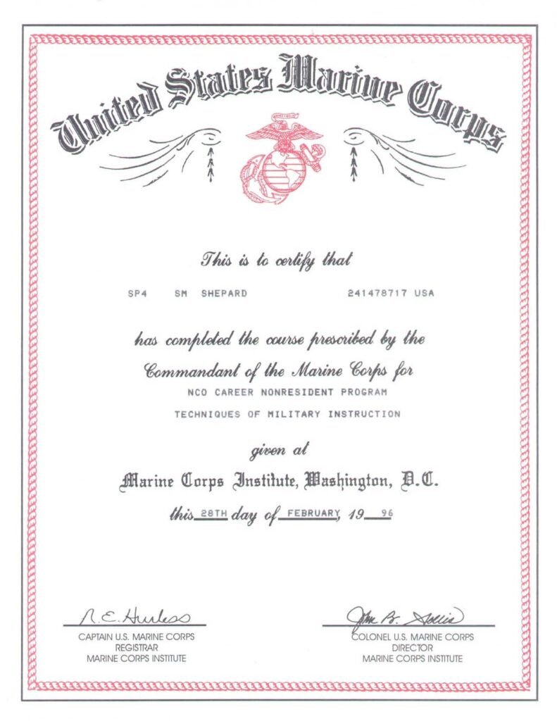 usmc techniques c