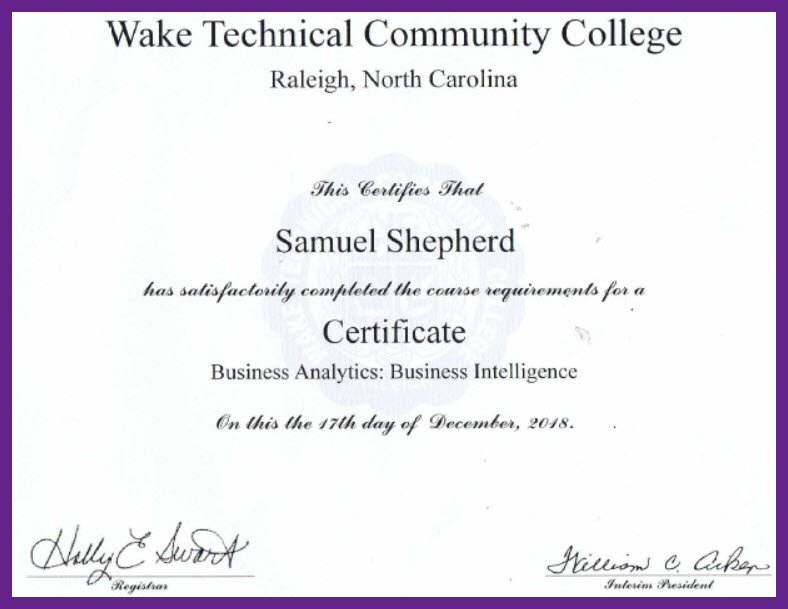 wake tech ba bi